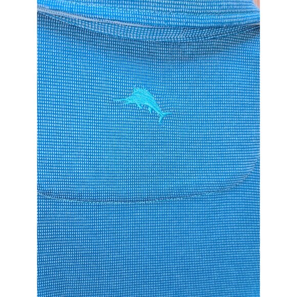 Tommy Bahama Mens Blue Polo XXXL Tencel/Polyester Blend - Picture 8 of 9